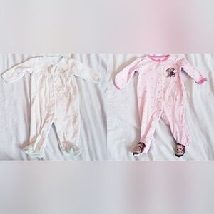 6 Month Girls Carter's Footed Sleepers